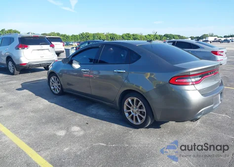 2013 Dodge Dart Limited из США, поврежденный, VIN 1C3CDFCH0DD206153